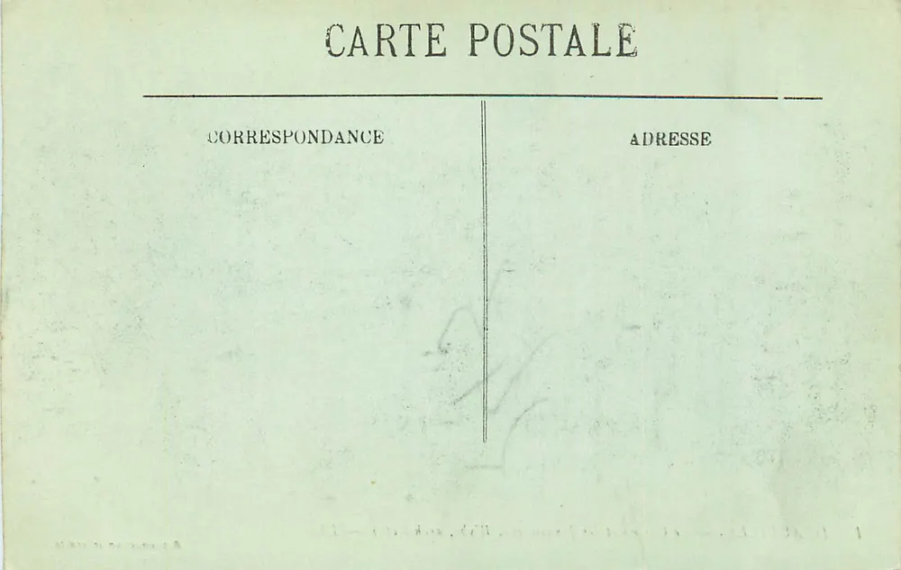 Deauville — Das Casino und die Gärten (G. Wybo, Architekt) — LL. - Rückseite