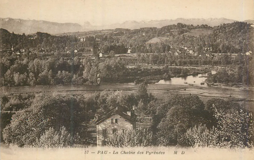 PAU - A Cadeia dos Pirineus — Marcel Delbroy, Photorypyle, Bordeaux, n°57 - Frente