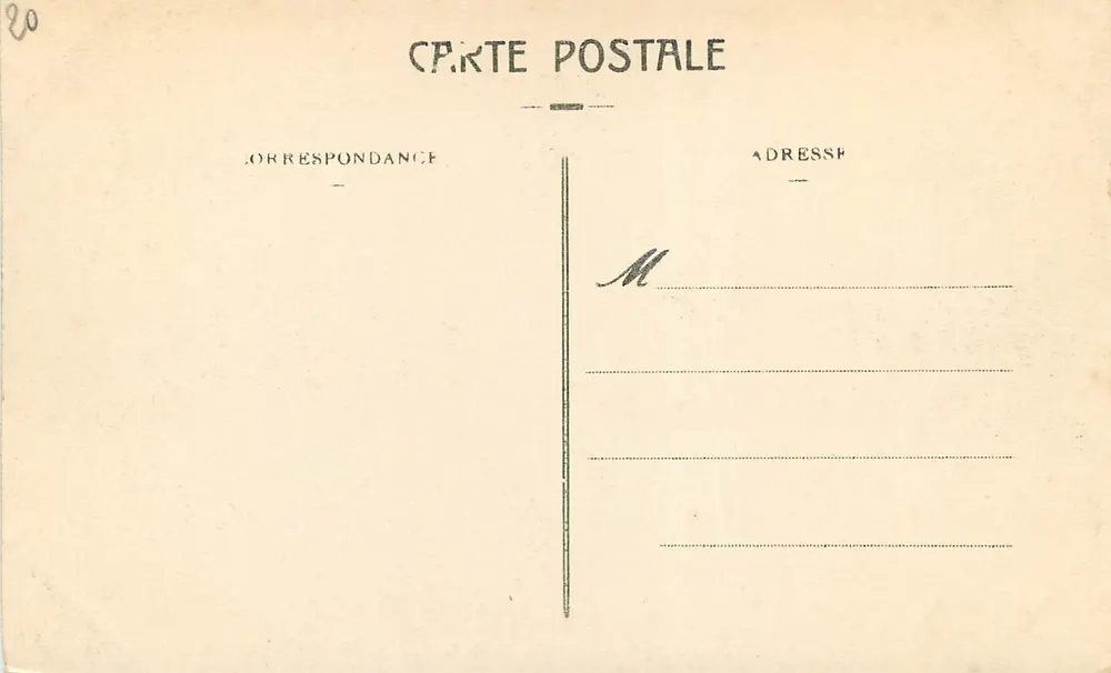 Bordeaux — Le Jardin de la Mairie - Verso