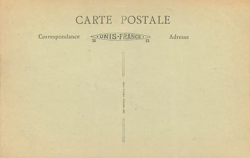 Lyon - Fontaine Bartholdi, érigée en 1892 - Verso