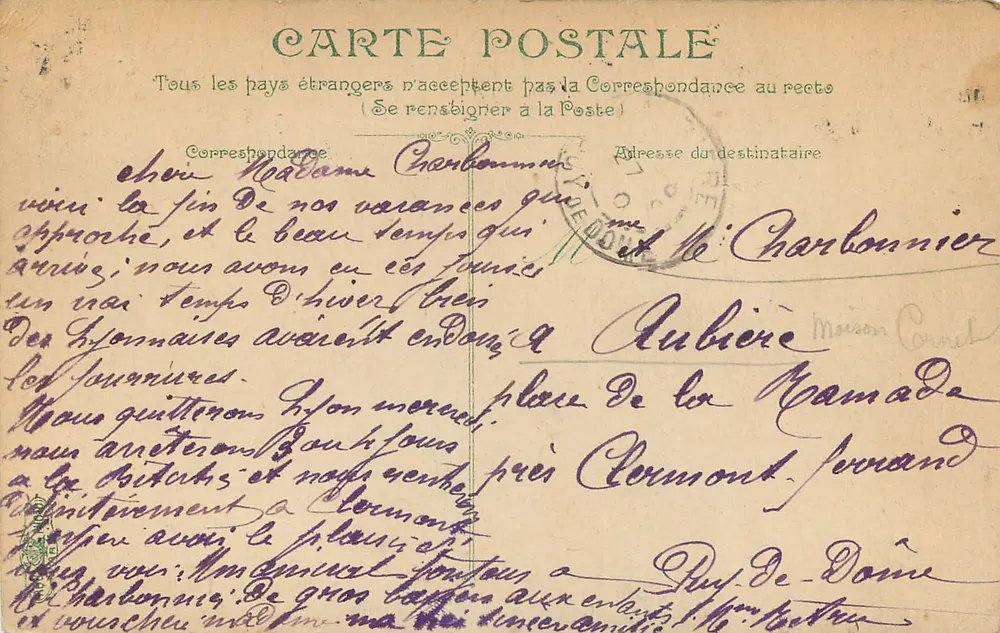 Lyon. A Fonte Bartholdi — editor Dillecourt-Cremor, n°36 - Verso