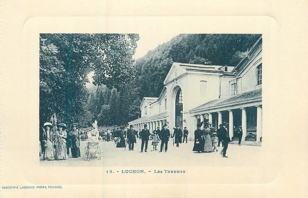 Luchon — Os Termas — Fototipia Labouche Frères, Toulouse, n°18 - Frente