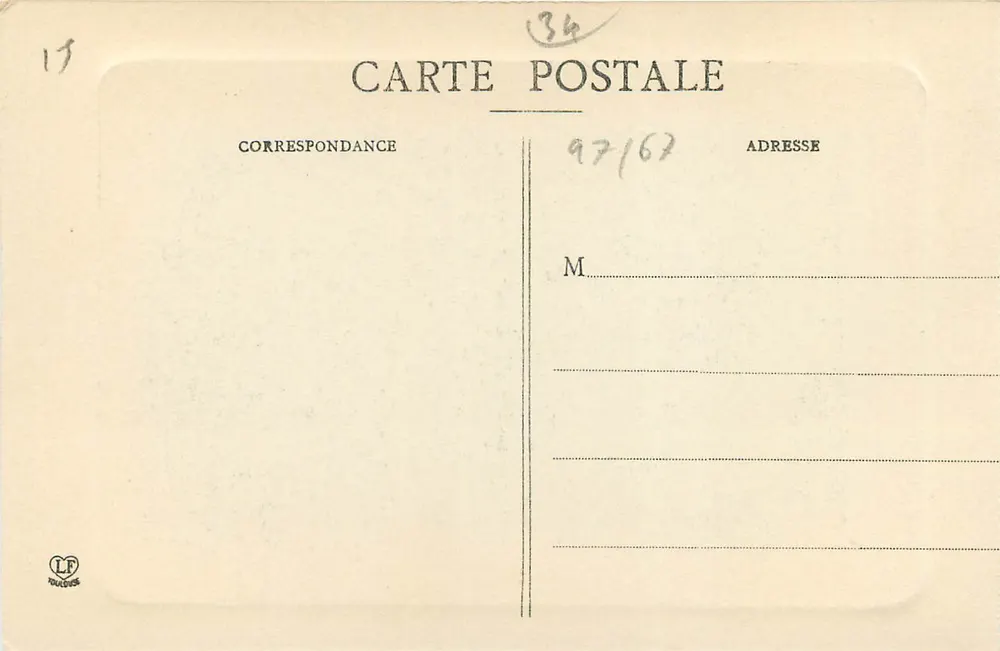 Luchon — Os Termas — Fototipia Labouche Frères, Toulouse, n°18 - Verso