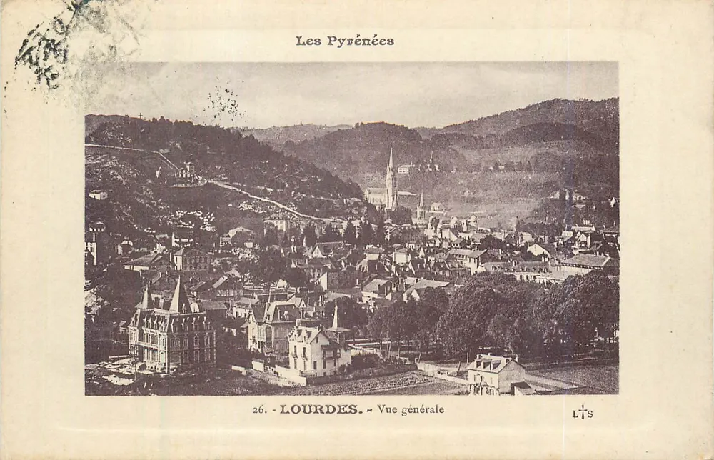 Lourdes — Visão geral — As Pirineus, n°26 - Frente
