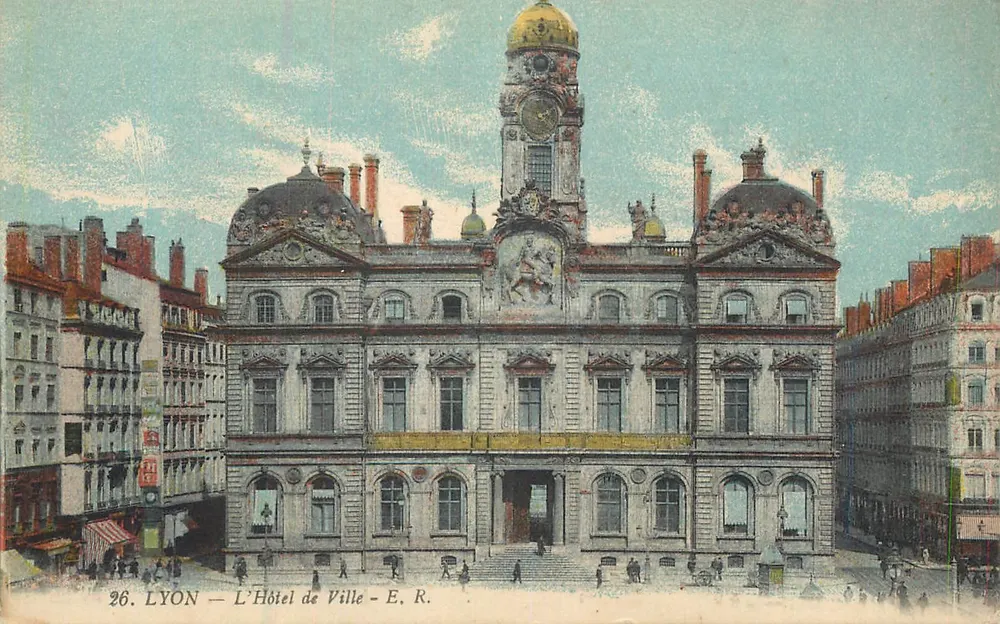LYON — The City Hall — E. R. - Front