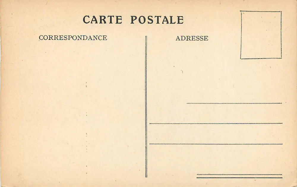 Fourvière — Vitrail de la Reine des Patriarches — dessiné par G. Décôte, exécuté par Ader, 1922 - Verso