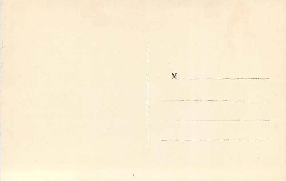 Palácio de FONTAINEBLEAU — Gabinete da Abdicação — n°28 - Verso