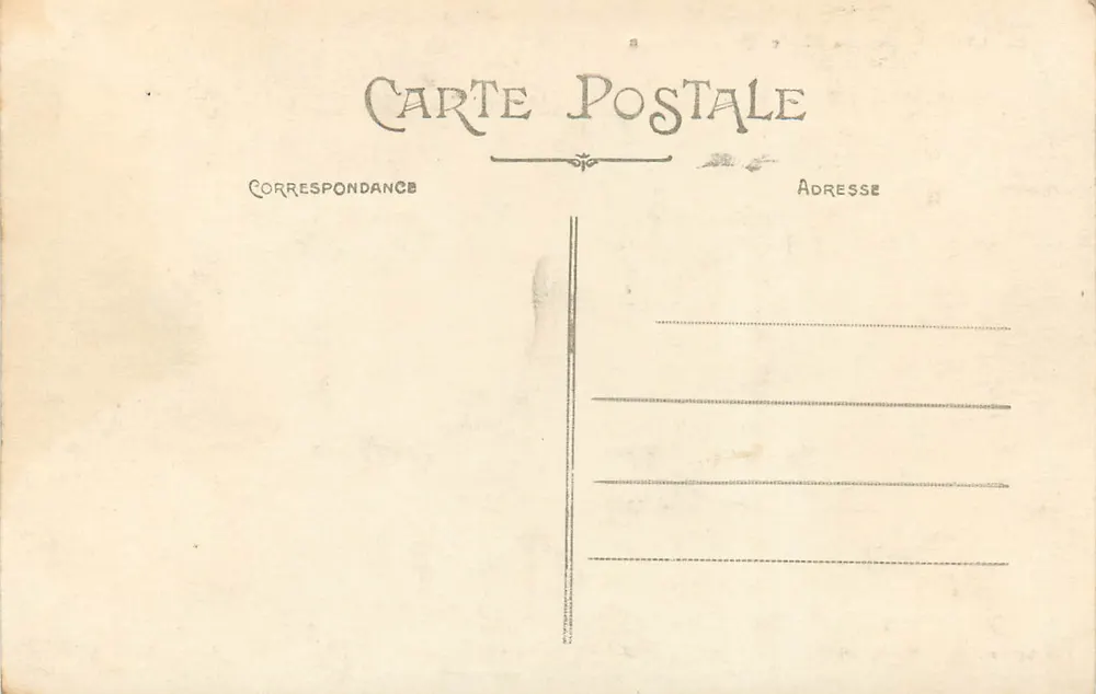LYON — Ponte do Meio e Margem Gaillleton — Carrier, edição modelo depósito - Verso