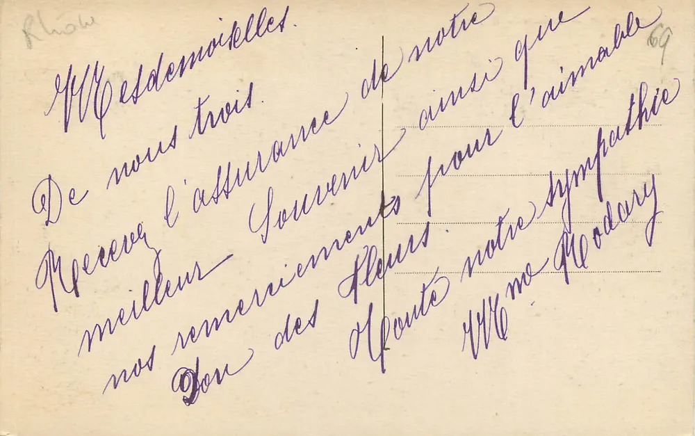 LYON — Catedral de São João — M.F. n°17 - Verso