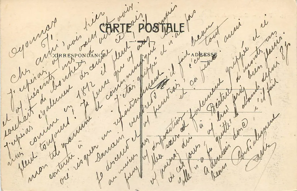 LYON — Basílica de Fourvière — E. C. L. - Verso