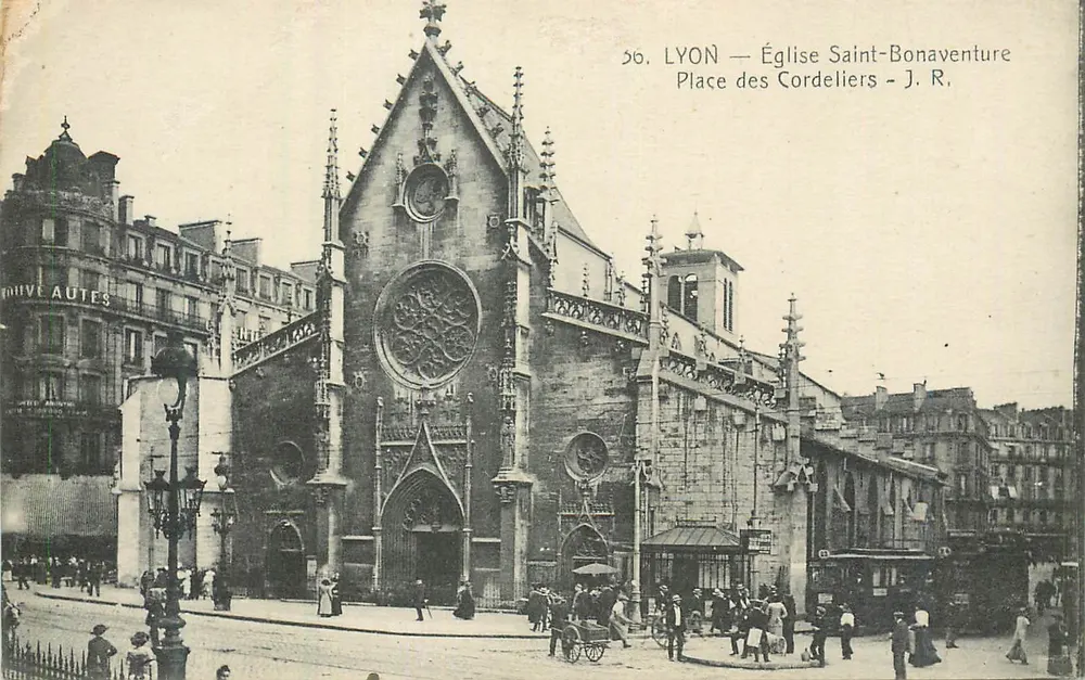 LYON — Église Saint-Bonaventure — Place des Cordeliers — J. R. - Vorderseite