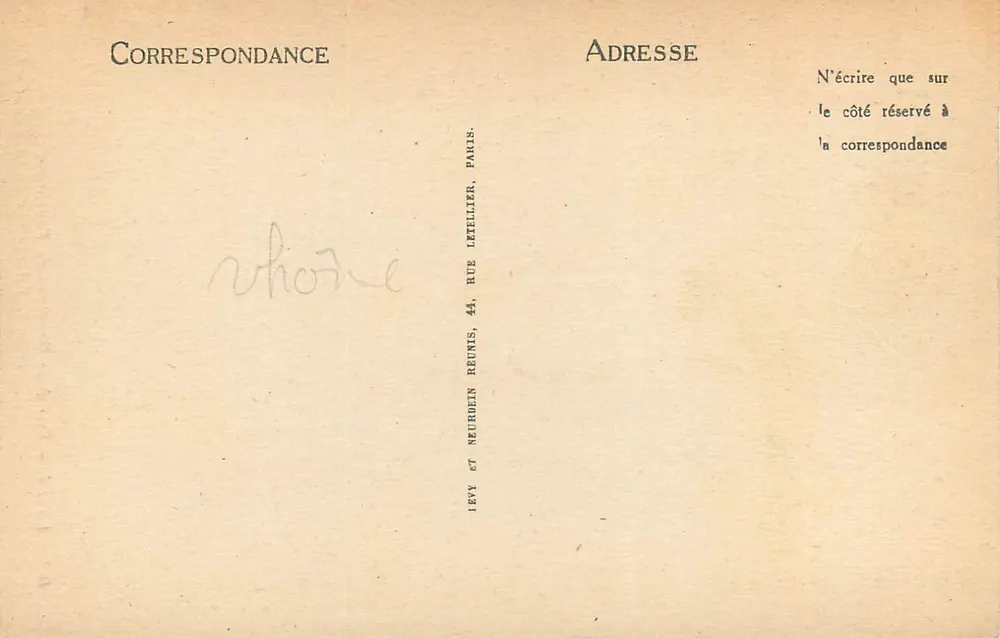 LYON - Ansicht der Basilika Fourvière - Aufnahme vom Turm-Aufzug - LL - Rückseite