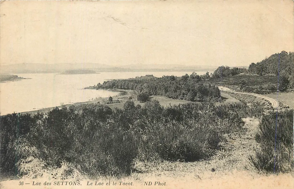 Lago dei SETTONS — Il Lago e il Tacot — ND Phot. - Recto