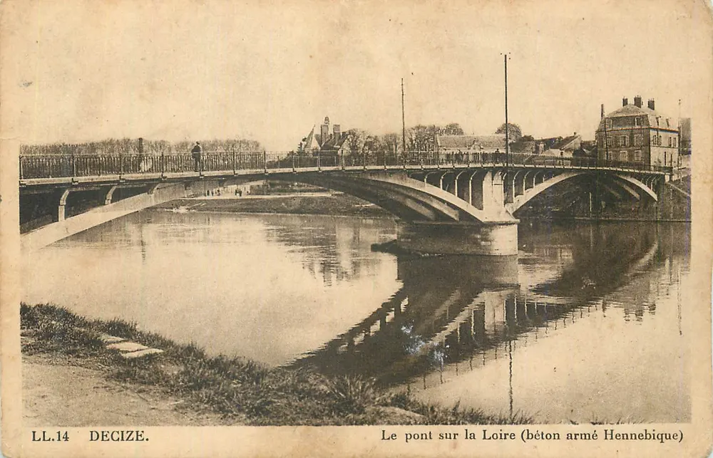Der Brücke über die Loire — Decize — LL.14 — Verlag nicht sichtbar - Vorderseite