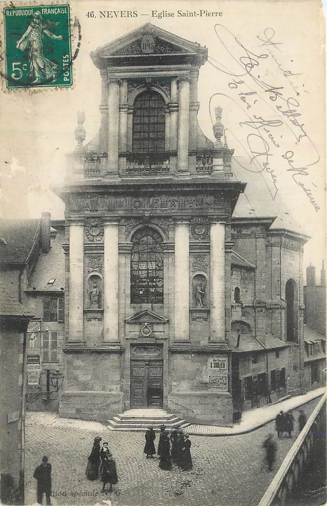 Nevers — Igreja de São Pedro — Edição especial N° 6 - Frente