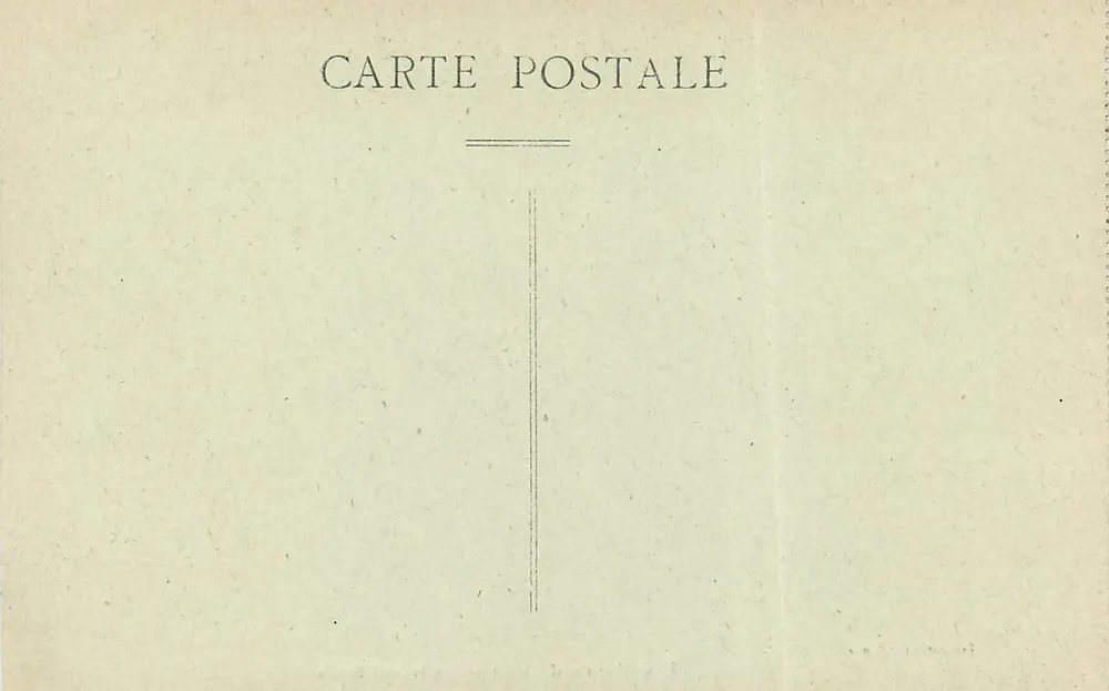 Castelo de Pau — O Grande Salão — Edição Varichon, n°8 - Verso