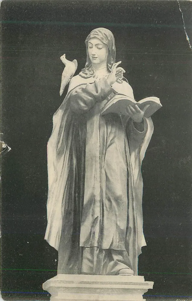 Statue de Santa Teresa — éditeur R. Garzón, photographie, Cordoba - Frente