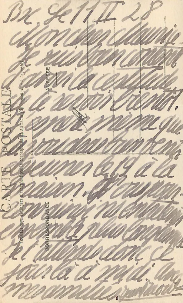 Bordeaux — O Grande Teatro — Editor desconhecido, n° 51 - Verso