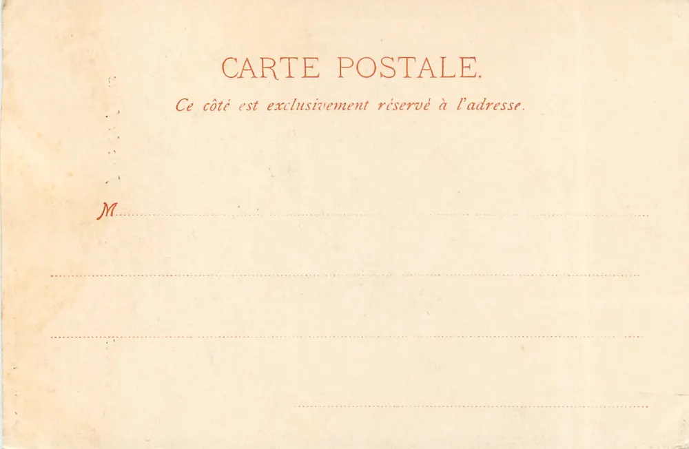 Bordeaux — Porte do Palais — Marcel Delboy, Editor, Bordeaux - Verso
