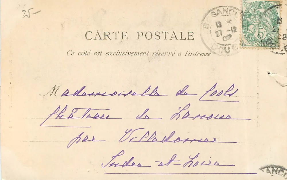 Besançon — Rue du Chambrier — Excursion na Franche-Comté — Teilt, editor Besançon - Verso