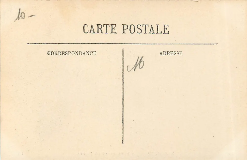 Besançon — O dique e o Doubs — LL, n°28 - Verso
