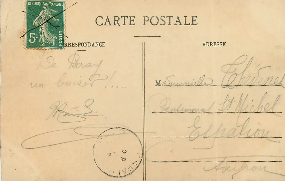 Paray-le-Monial - A Châsse - 162 — H. Bonamy, editor, Poitiers - Verso