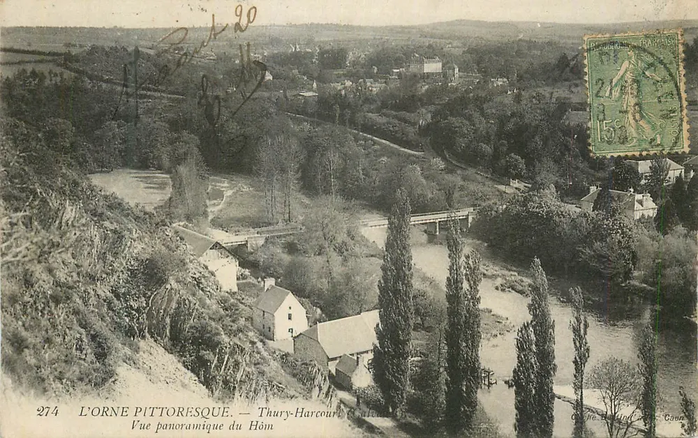 PITTORESQUE ORNE — Panoramablick auf den Hôme — Thury-Harcourt (Calvados) — Nr. 274 - Vorderseite