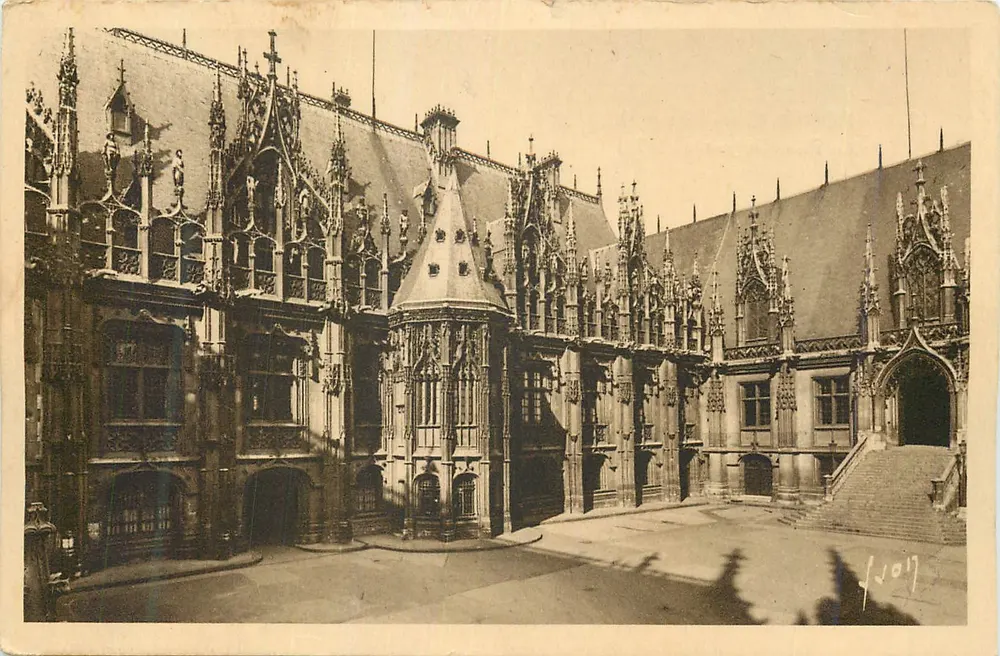 Rouen — Das Palais de Justice (1499) — Éditions d'Art Yvon - Vorderseite