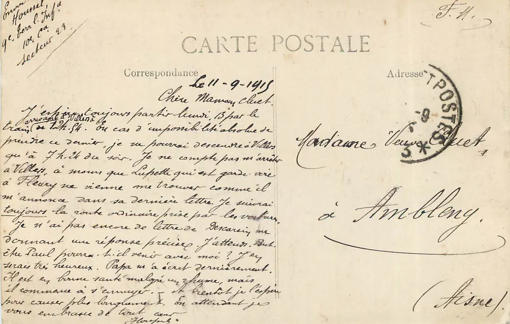 Paris — Bois de Boulogne — visão do lago com remadores — editor C. D. n° 4513 - Verso