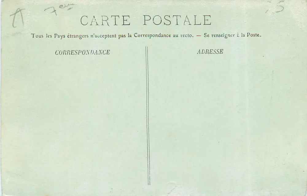 Paris — La Chambre des Députés — Salon du Roi — LL. — n° 594 - Verso