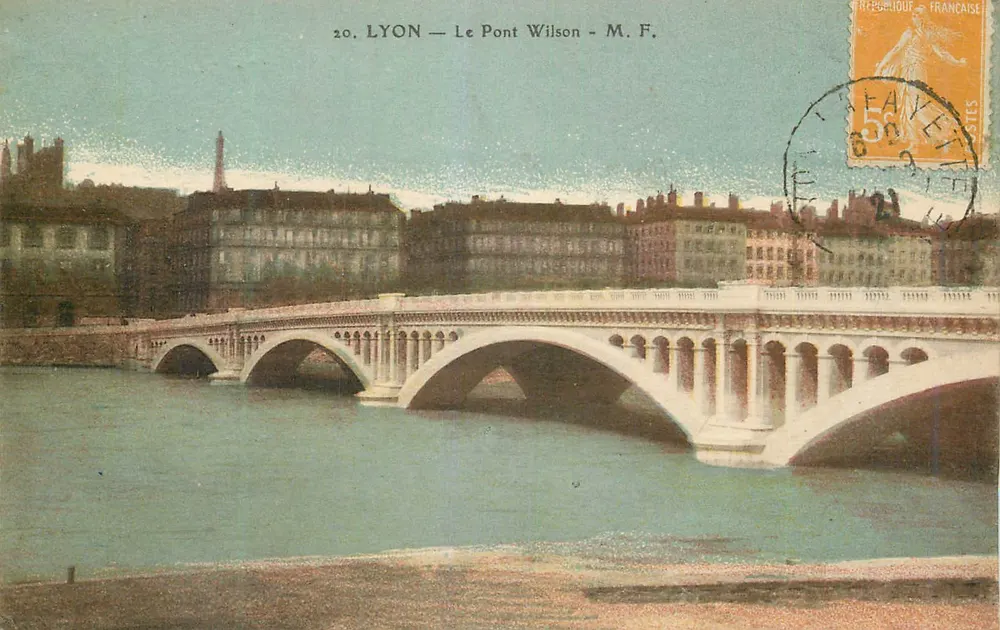 LYON — O Ponte Wilson — M. F. - Frente