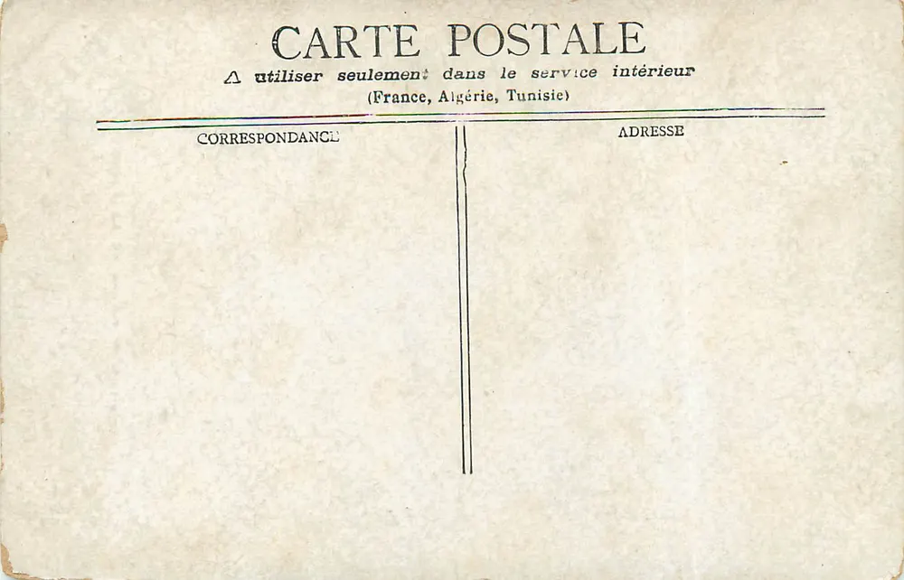 Lyon — Homem da Roche — Straenck, Paris - Verso