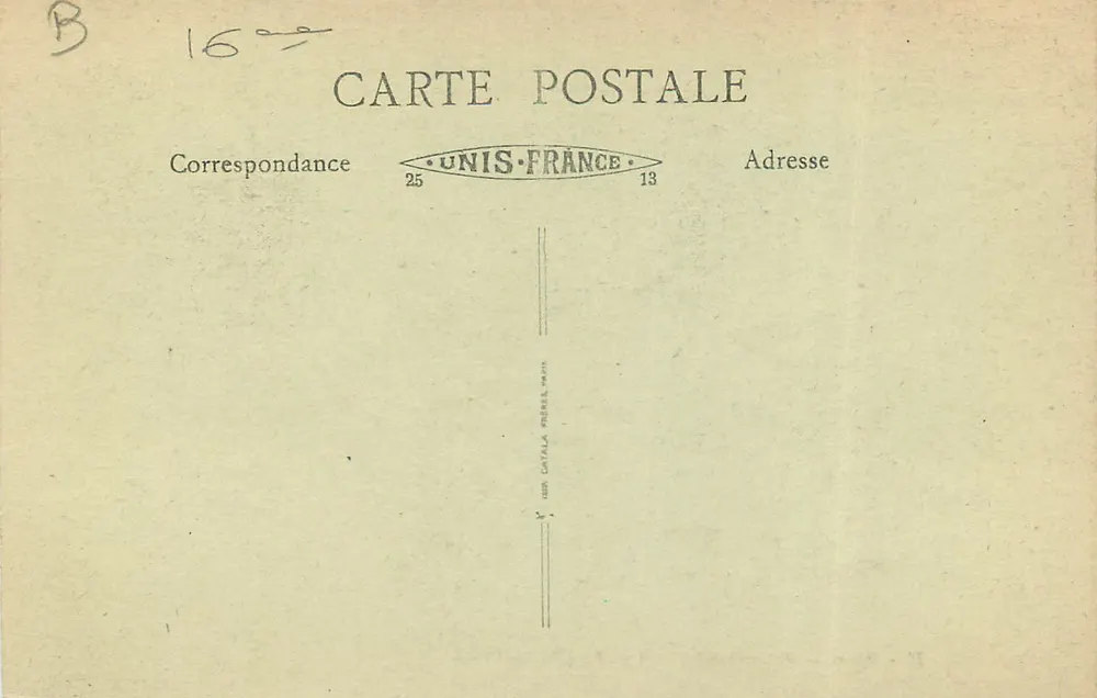 Paris — Prieuré bénédictin — La salle des Hôtes - Verso
