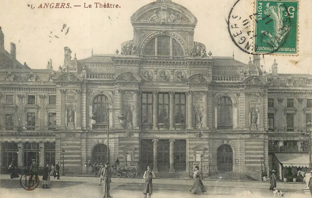 Angers — O Teatro — Editor não identificado - Frente
