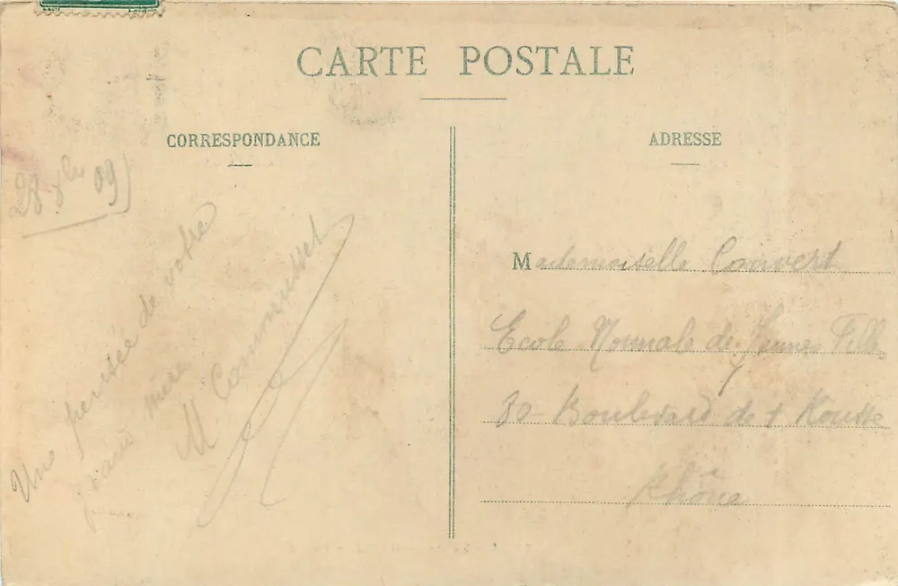 Église de Brou - Façade — B. Ferrand, édit., 41, Rue Centrale, Bourg (Ain) — n° 184-24 - Verso
