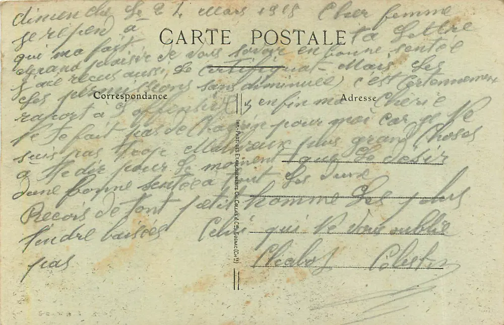 LYON — Monument da República — Praça Carnot — Carrier editor. Depoix - Verso