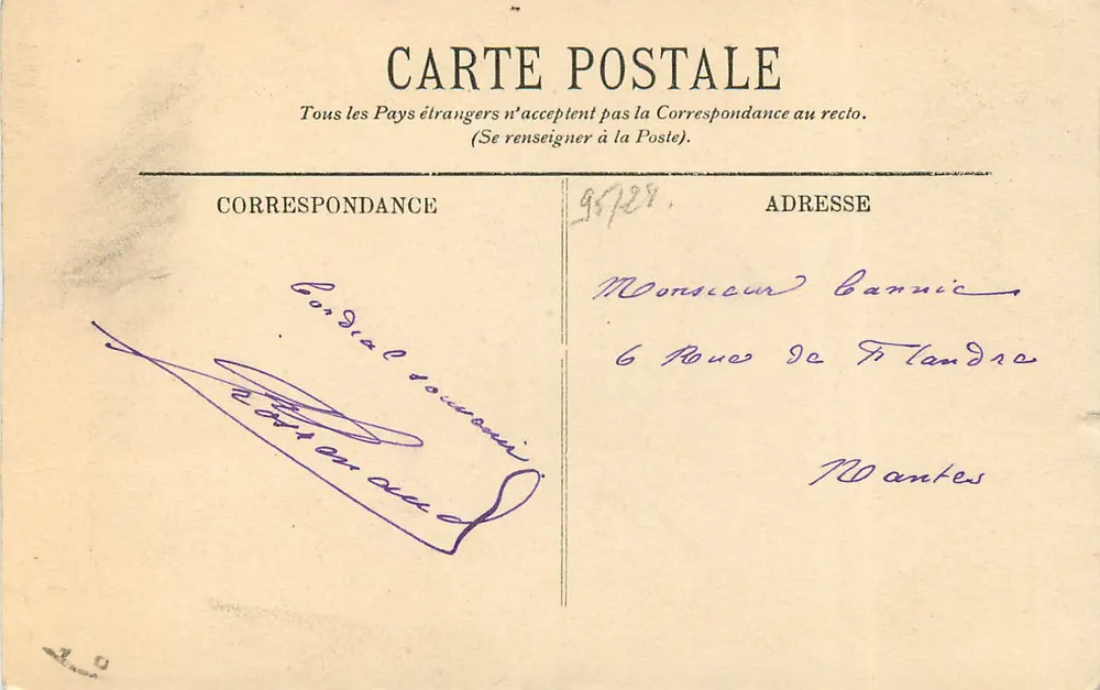Besançon — A Valle da Malate — Editor não identificado, n° 8 - Verso