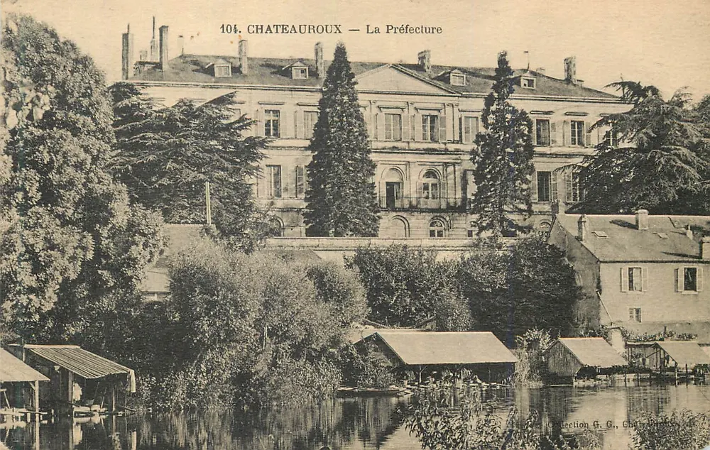 Châteauroux — A Prefeitura — Coleção G. G. - Frente