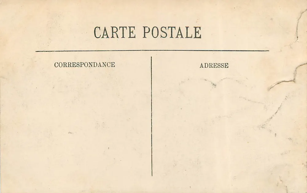 Caen — Stadhuis en Plein — LL. - Achterkant