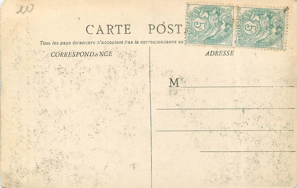 Chalon-sur-Saône — Palácio de Justiça — B.F. Chalon-saône, n°9 - Verso