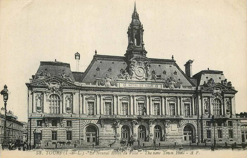 Tours (Indre-et-Loire) - Le Nouvel Hôtel de Ville - A.P. - Vorderseite