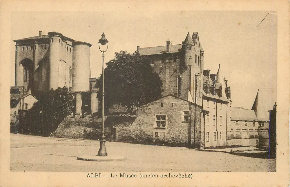 Albi — Het Museum (oud bisschoppelijk paleis) - Voorkant