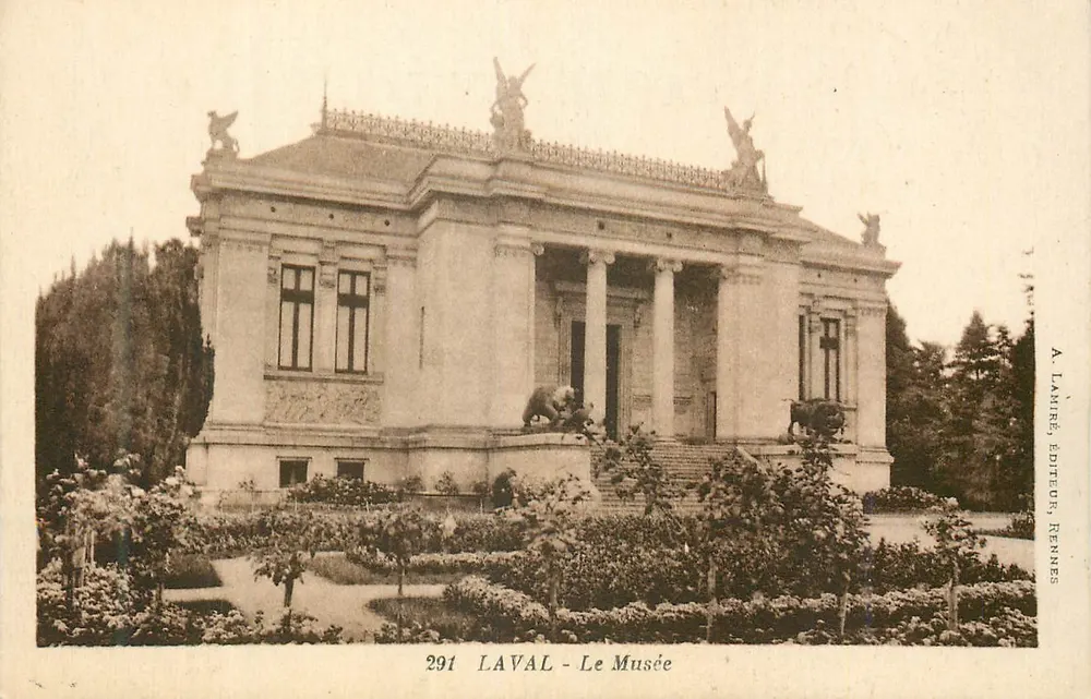 Laval - O Museu — editor A. Lamiré, Rennes, n° 291 - Frente