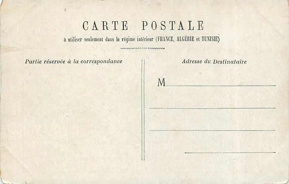 Paris — A Igreja de Santa Madeleine — 5 - Verso