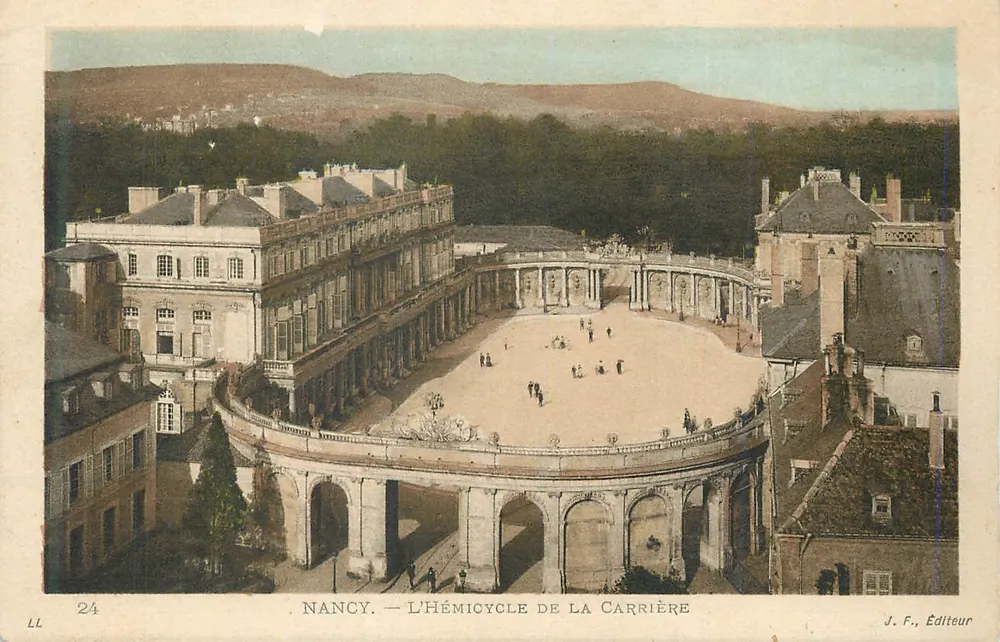 NANCY — L'HÉMICYCLE DE LA CARRIÈRE — J. F., Publisher - Front