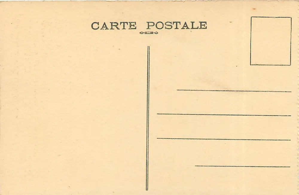 Compiègne — Monumento ao Capitão Guynemer — Claude Hulot, n°40 - Verso