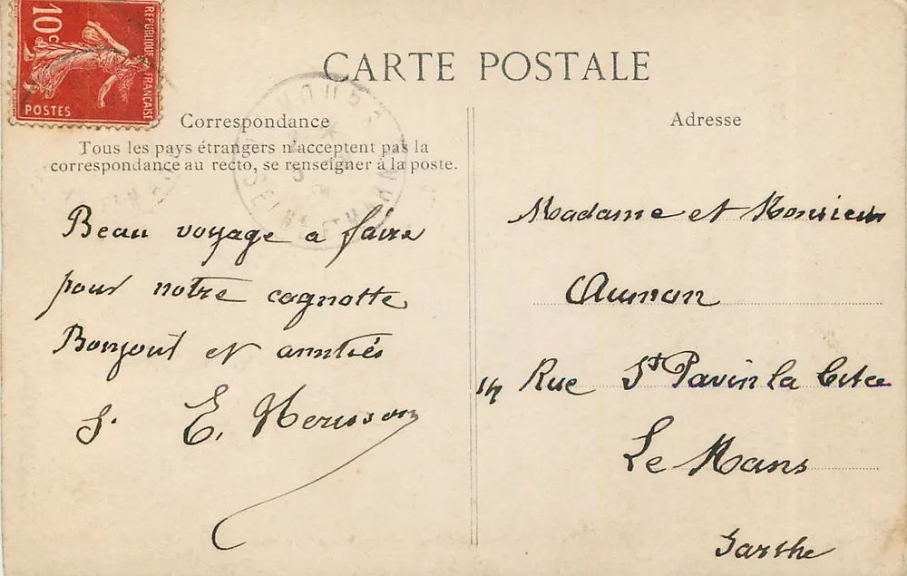 Woud van Fontainebleau — Roche d'Arbonne — A. Sirdon, uitgever, n° 362 - Achterkant