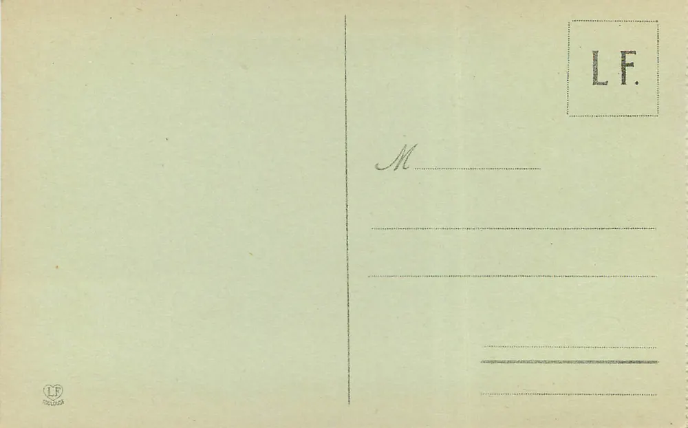 Pau — Façade de la Caserne Bernadotte — Les Basses-Pyrénées - Verso