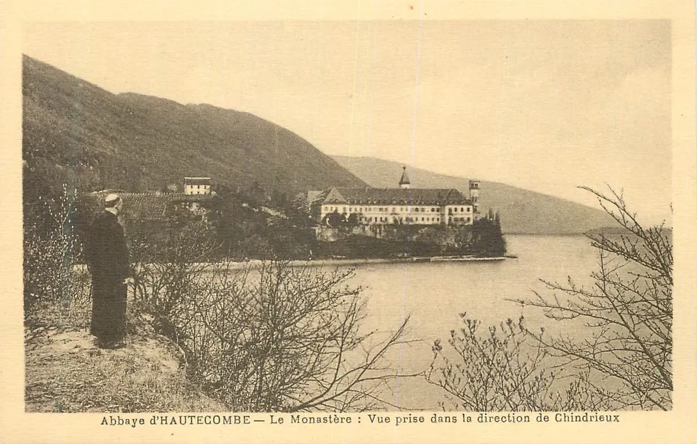 Abbaye d'HAUTECOMBE — Das Kloster: Ansicht in Richtung Chindrieux - Vorderseite