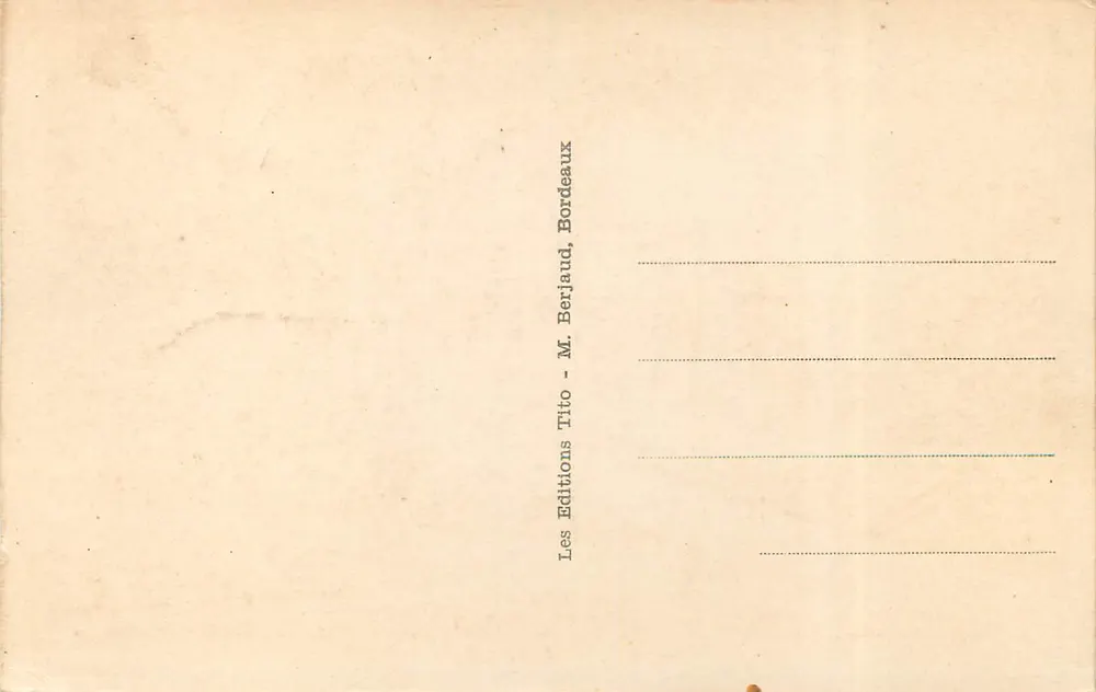 Arcachon — Il Casinò della Spiaggia — Tito - Verso